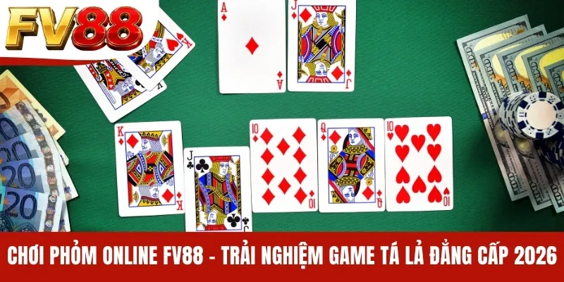 Chơi Phỏm online FV88 - Trải Nghiệm Game Tá Lả Đẳng Cấp 2026