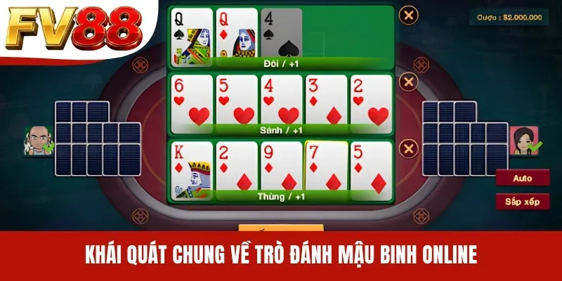 Khái quát chung về trò đánh Mậu Binh online