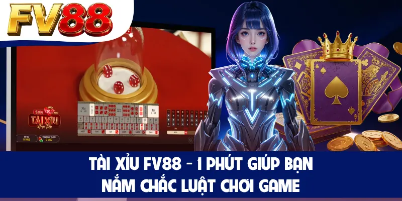 Tài Xỉu FV88 - 1 Phút Giúp Bạn Nắm Chắc Luật Chơi Game